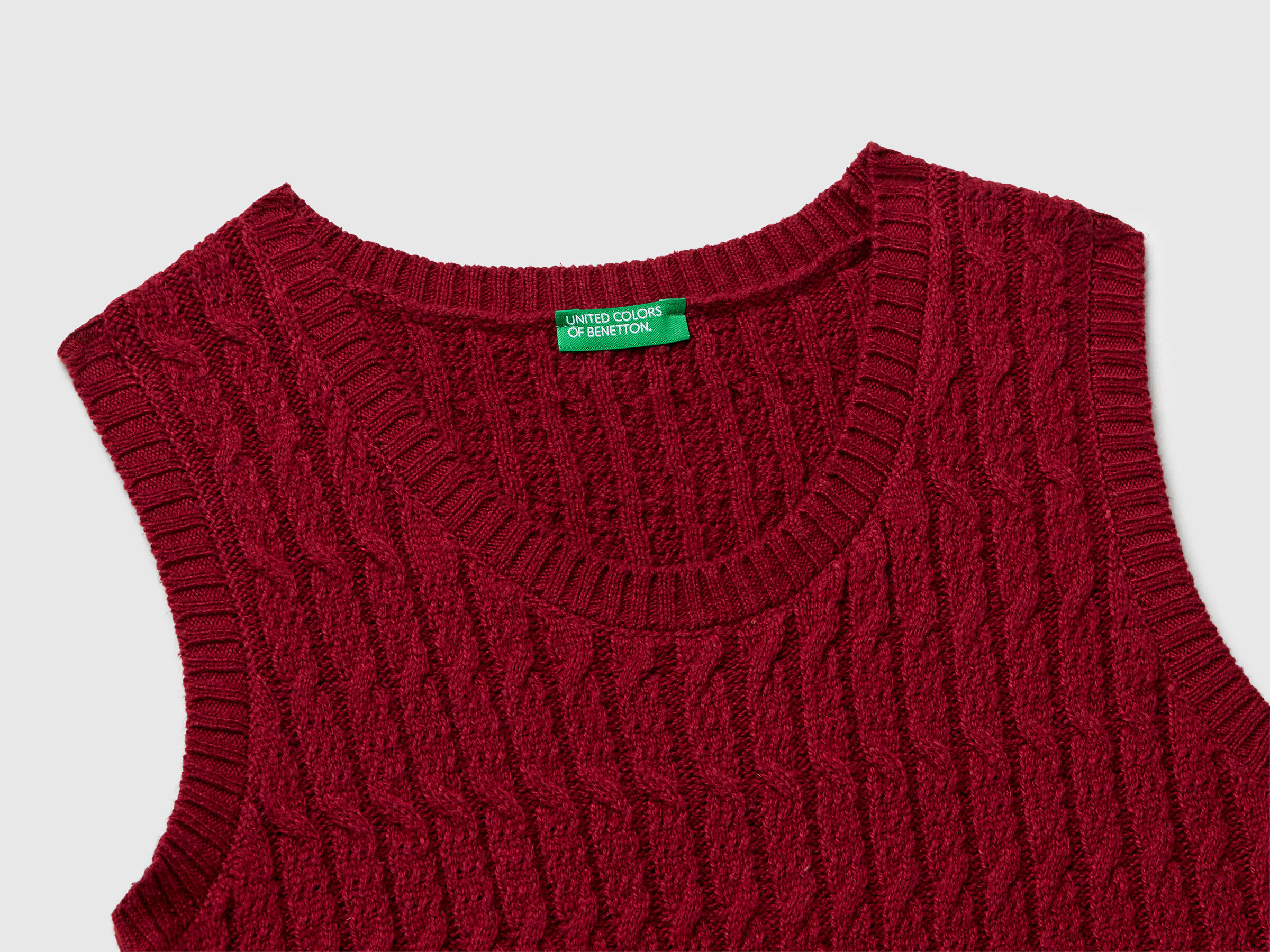 SLEEVELESS SWEATER Junior Girl image number 3